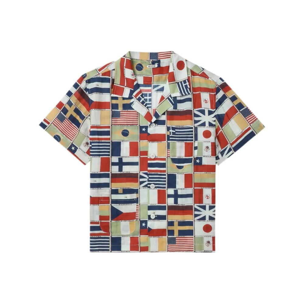 Bode International flag shirt size XL